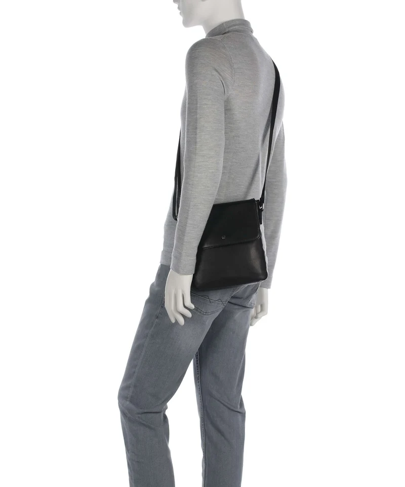 Bugatti Black Magic Sac bandoulière schwarz
