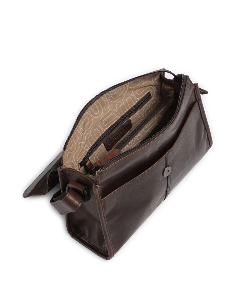 Spikes & Sparrow Bronco Belle Sac bandoulière dark brown
