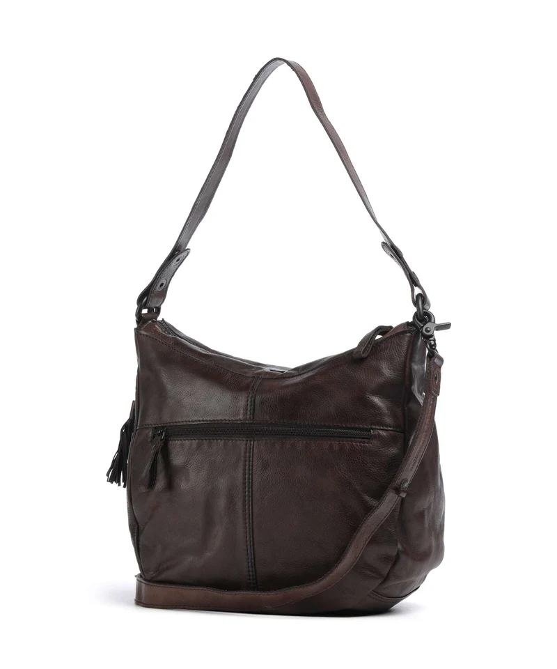 Spikes & Sparrow Apache Natalia Sac fourre-tout dark brown