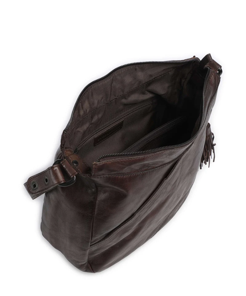 Spikes & Sparrow Apache Natalia Sac fourre-tout dark brown