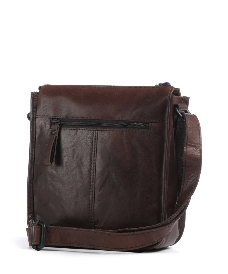 Spikes & Sparrow Bronco Margo Sac bandoulière dark brown
