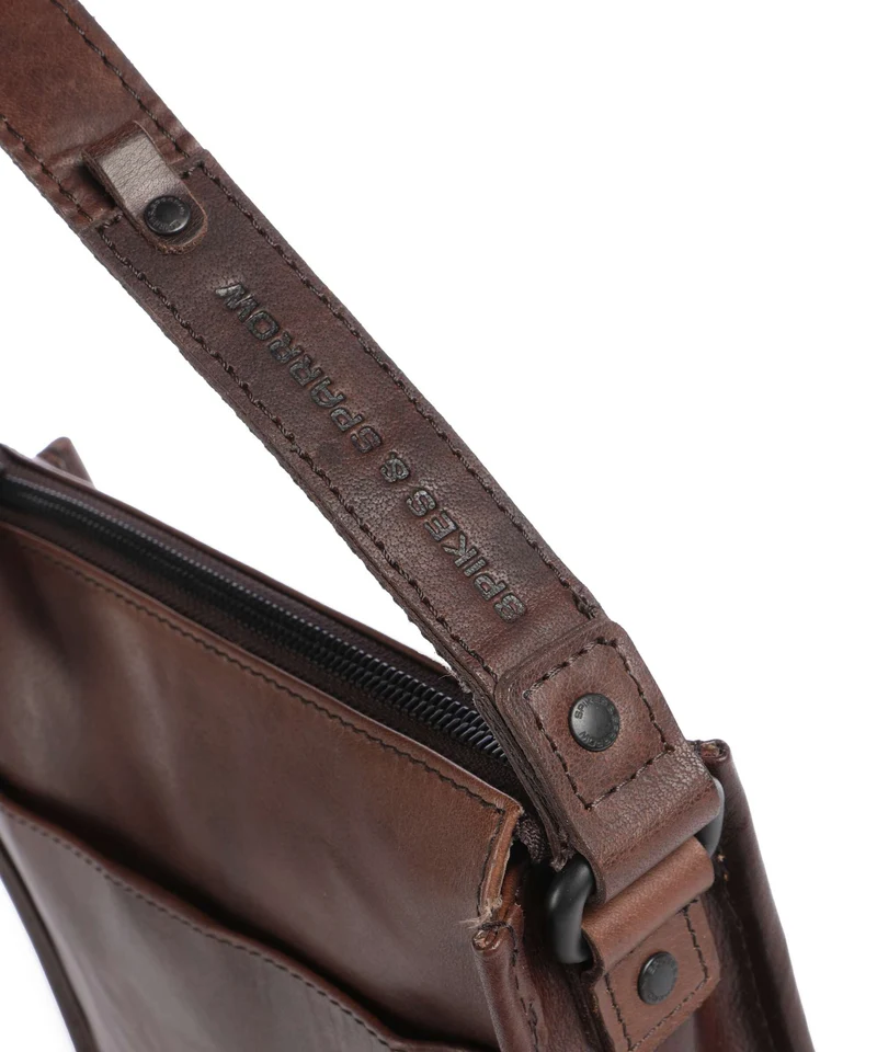 Spikes & Sparrow Bronco Margo Sac bandoulière dark brown