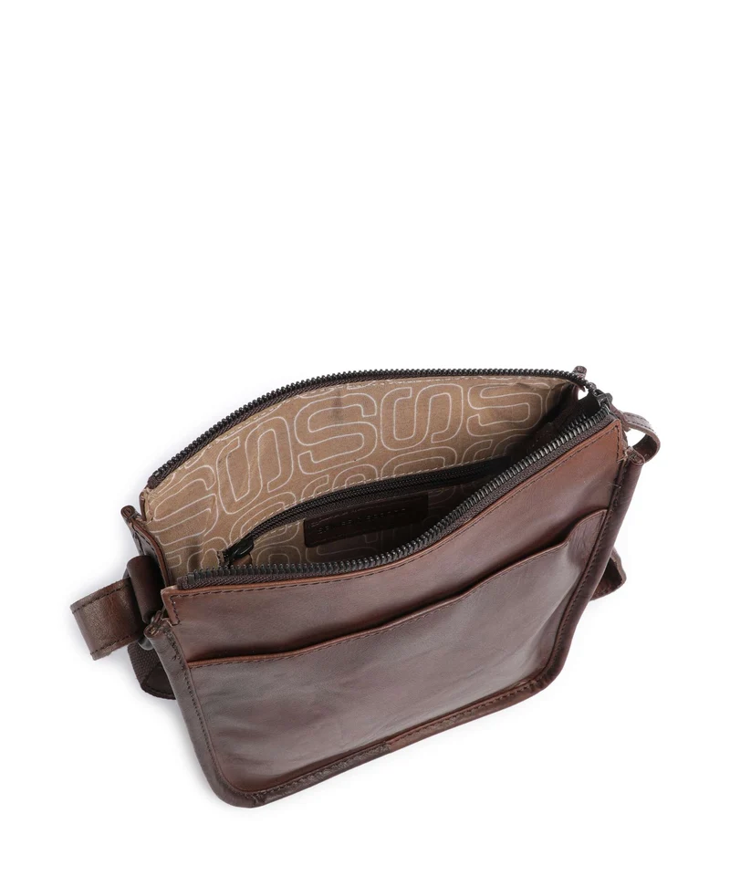 Spikes & Sparrow Bronco Margo Sac bandoulière dark brown