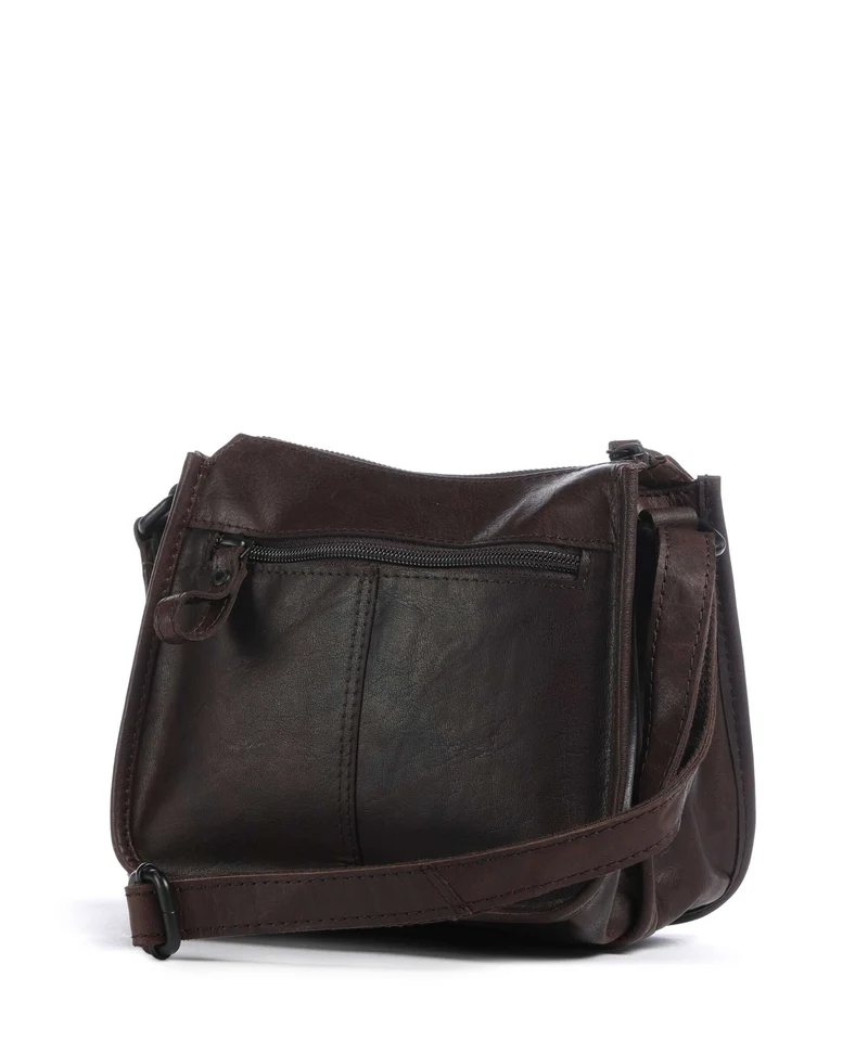 Spikes & Sparrow Bronco Joy Sac bandoulière dark brown