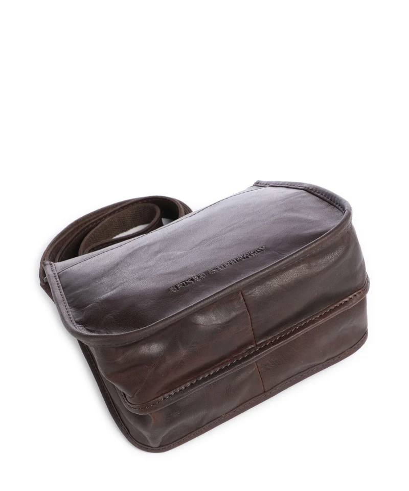 Spikes & Sparrow Bronco Joy Sac bandoulière dark brown