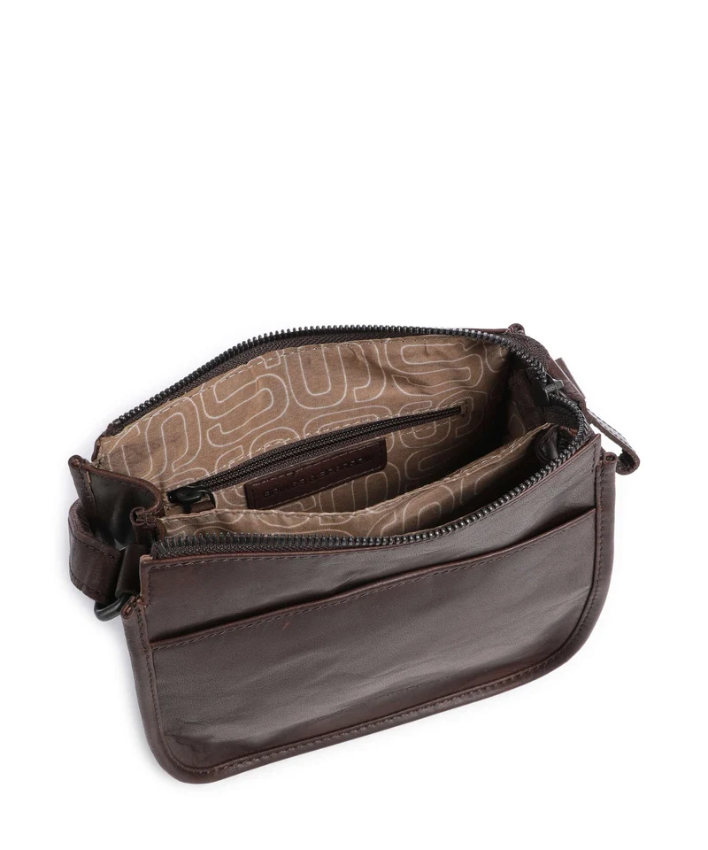 Spikes & Sparrow Bronco Joy Sac bandoulière dark brown