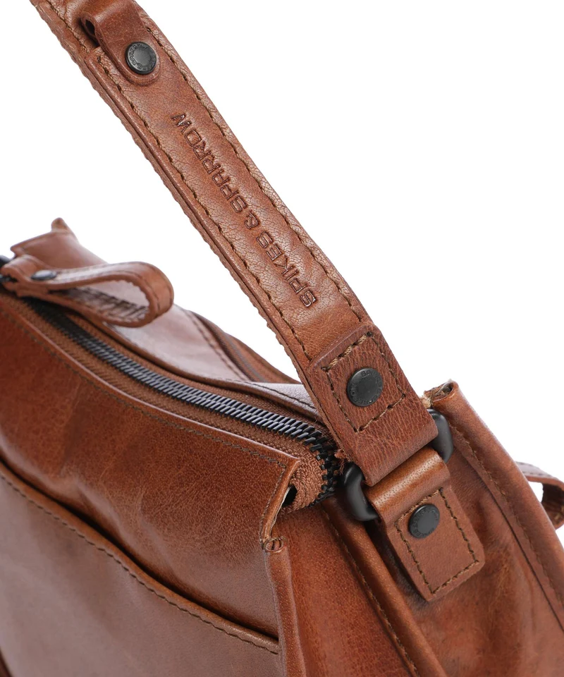 Spikes & Sparrow Bronco Joy Sac bandoulière brandy