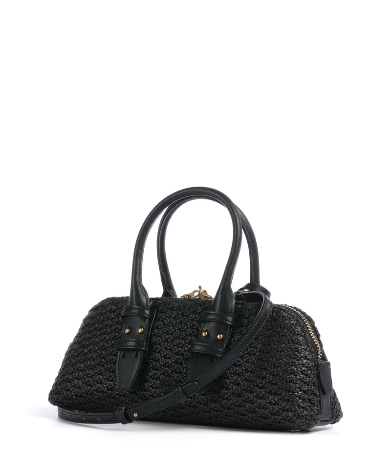 Pinko Bowling Horizontal Sac à main nero/antique gold