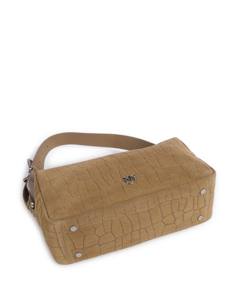 Pinko Sac porté épaule verde canguro/old silver