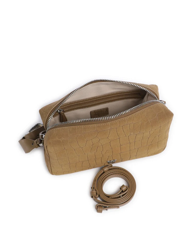 Pinko Sac porté épaule verde canguro/old silver