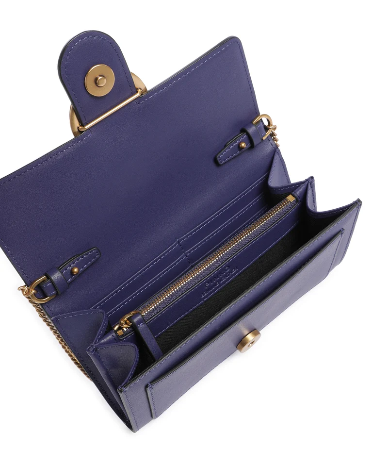Pinko Love One Portefeuille viola/antique gold