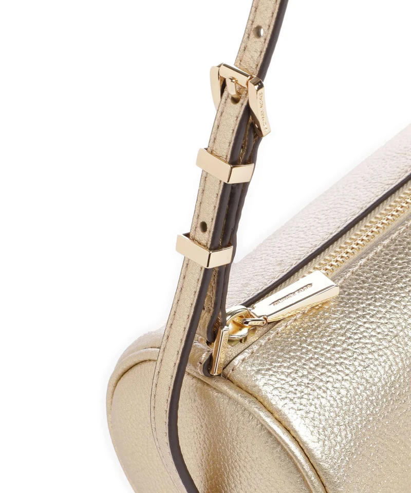 Michael Kors Izzy Small Sac porté épaule pale gold