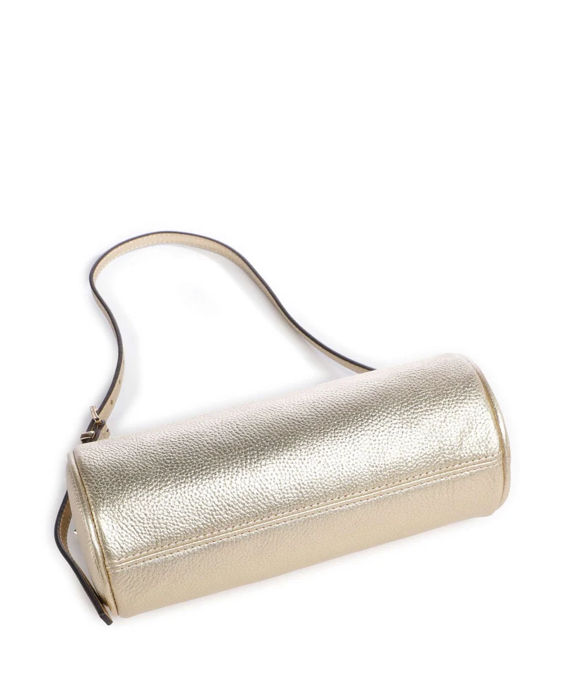 Michael Kors Izzy Small Sac porté épaule pale gold