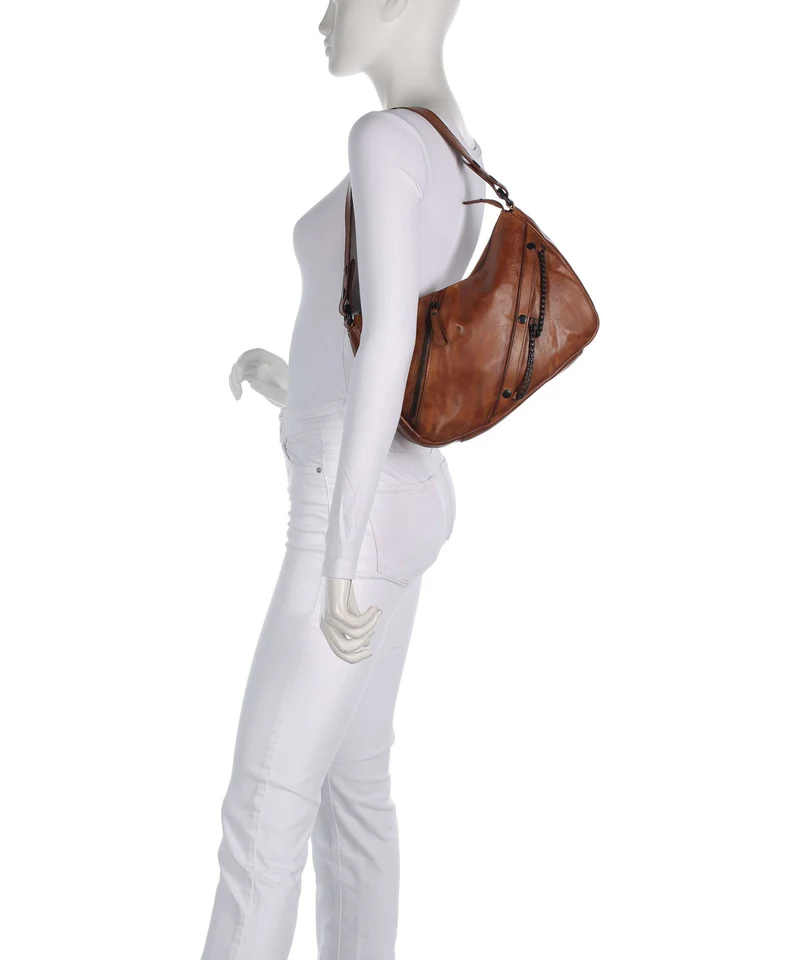 Spikes & Sparrow Apache Jadeline Sac porté épaule brandy