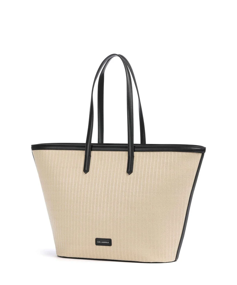 Karl Lagerfeld K/Signature Cabas natural/black