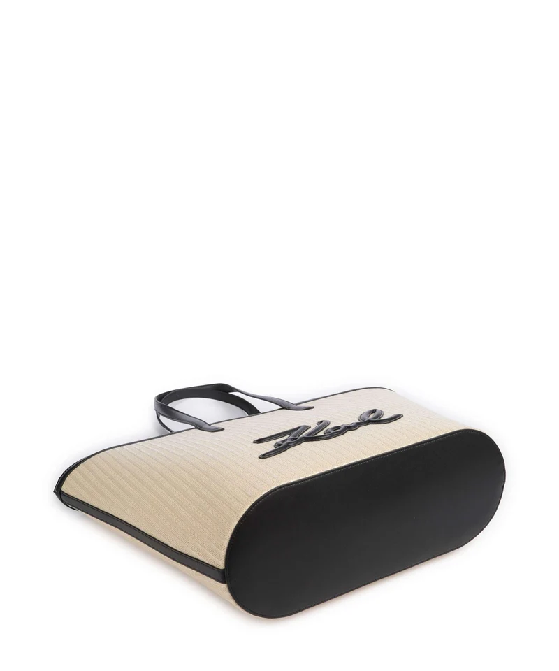 Karl Lagerfeld K/Signature Cabas natural/black
