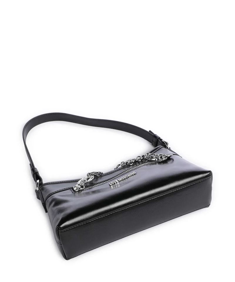 Love Moschino Urban Chains Sac porté épaule black/black