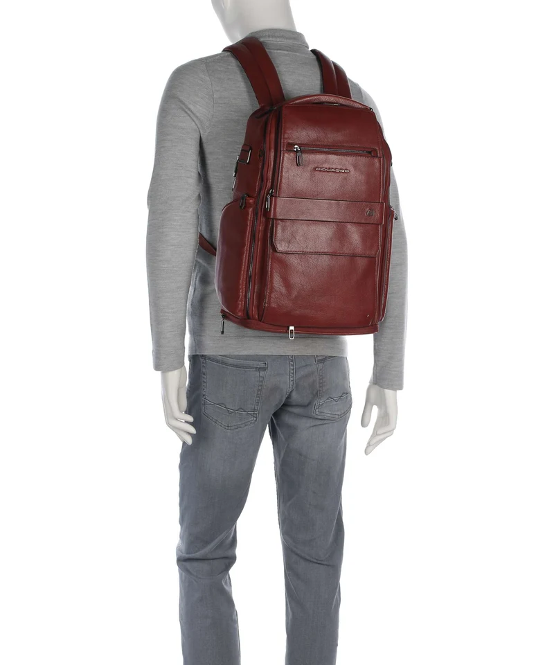 Piquadro Solm Sac à dos de voyage cuoio