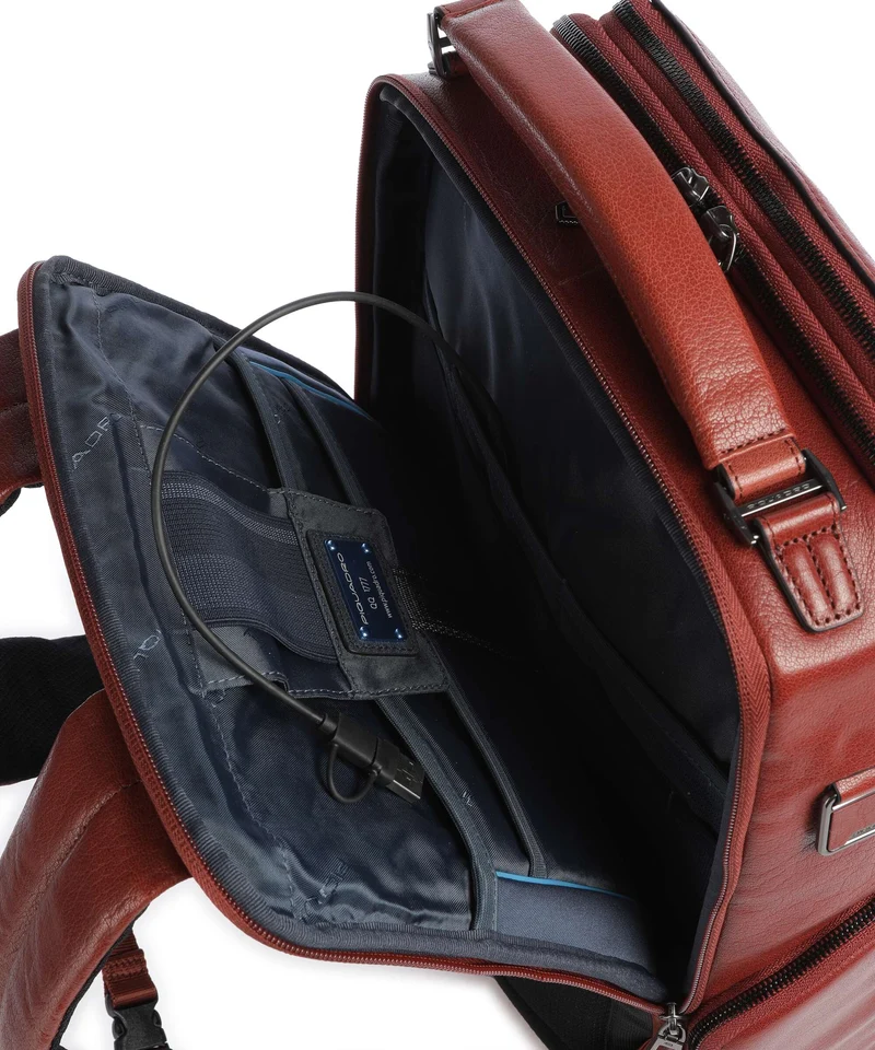Piquadro Solm Sac à dos de voyage cuoio
