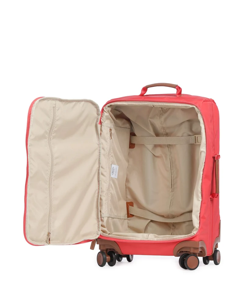 Brics X-Collection Valise 4 roues papavero/poppy