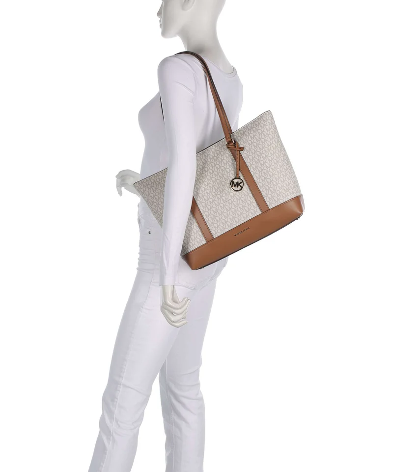 Michael Kors Andie Medium Cabas vanilla/acorn