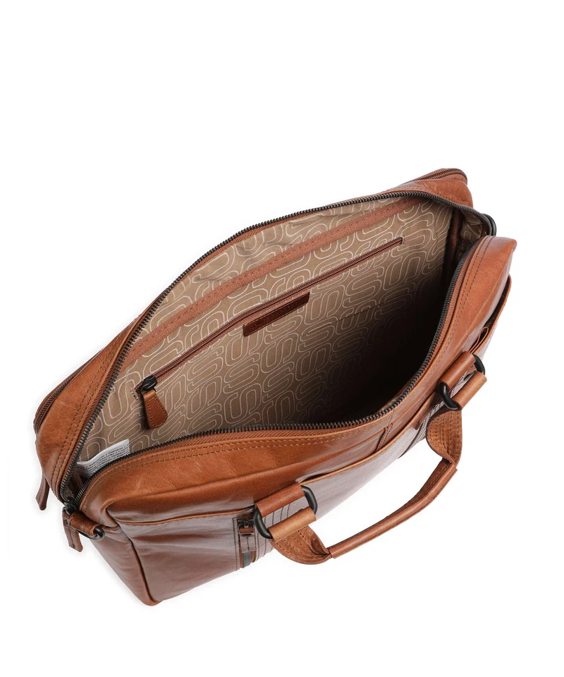 Spikes & Sparrow Bronco Dexter Porte-document brandy