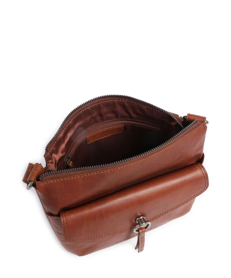 Spikes & Sparrow Bronco Jinthe Sac bandoulière brandy
