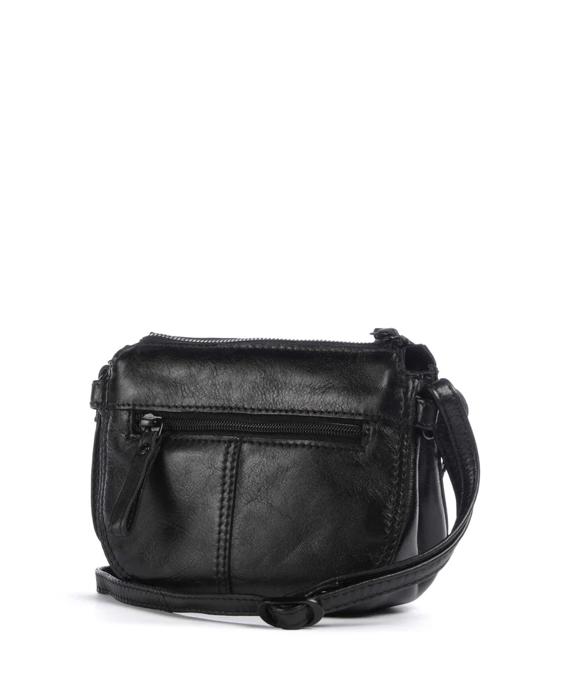 Spikes & Sparrow Apache Delaine Sac bandoulière black