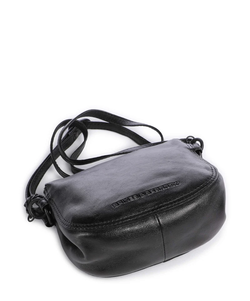 Spikes & Sparrow Apache Delaine Sac bandoulière black