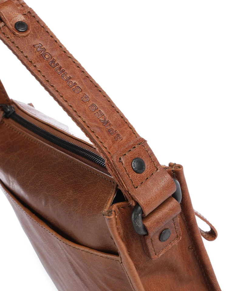 Spikes & Sparrow Bronco Margo Sac bandoulière brandy