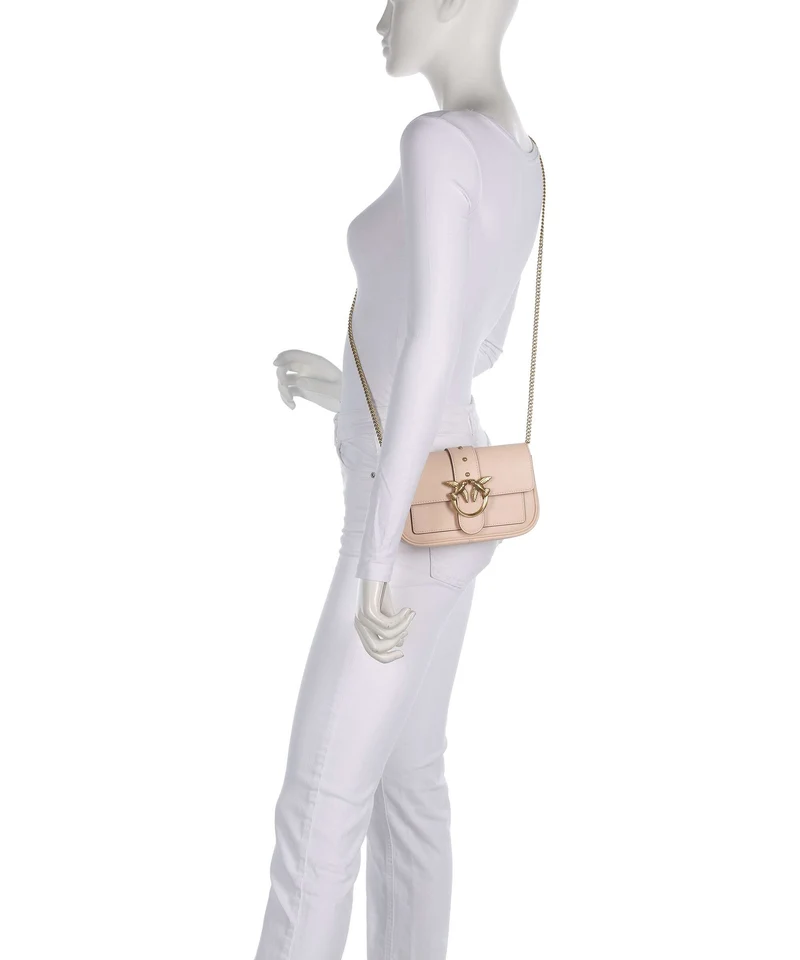 Pinko Love One Pocket Portefeuille light pink/antique gold