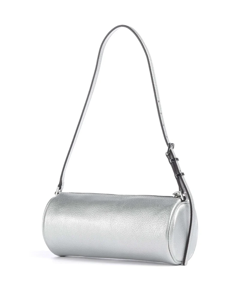 Michael Kors Izzy Small Sac porté épaule silver