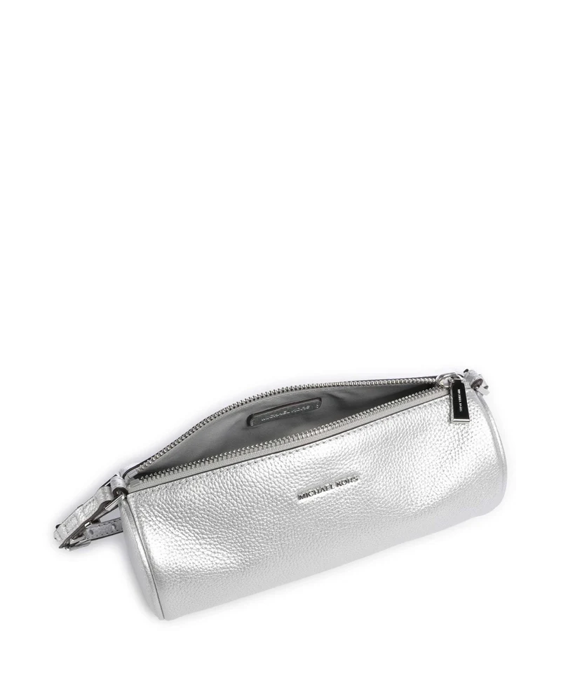 Michael Kors Izzy Small Sac porté épaule silver