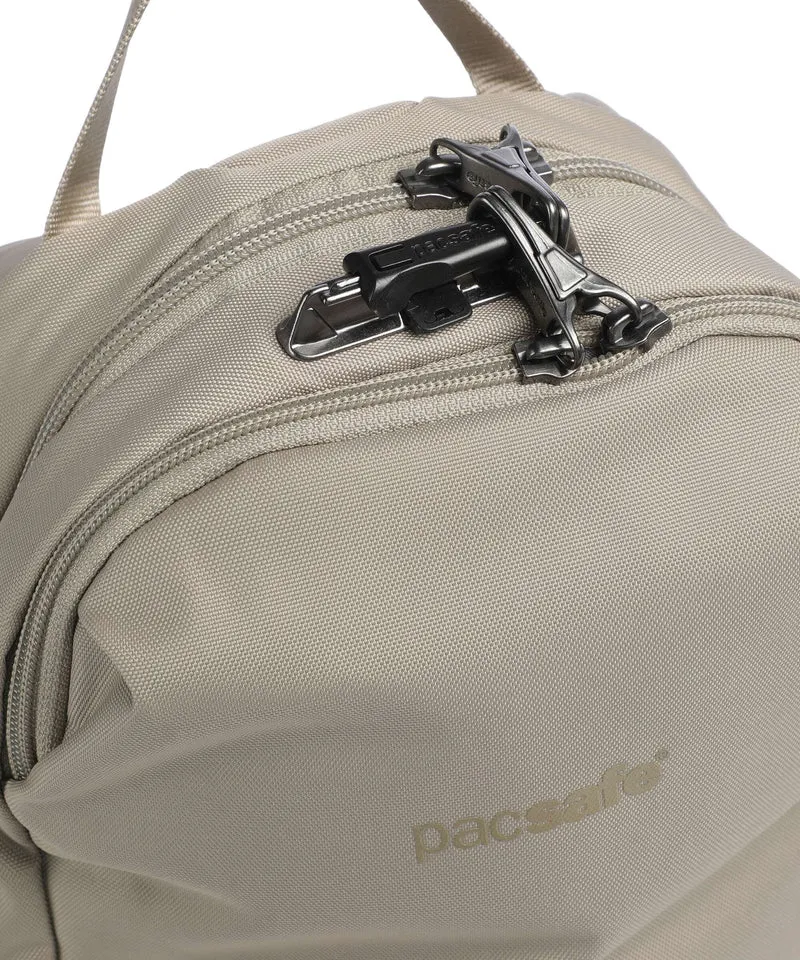 Pacsafe V 12 Sac à dos beige