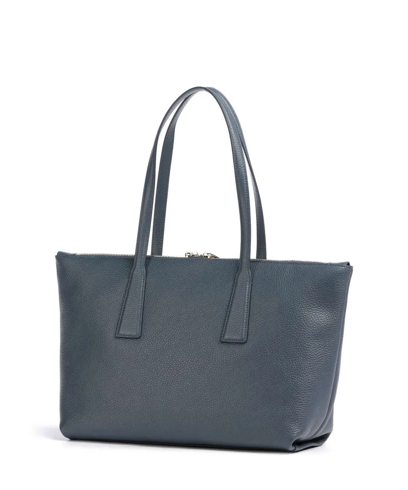Furla Olivia M Cabas grigio blu