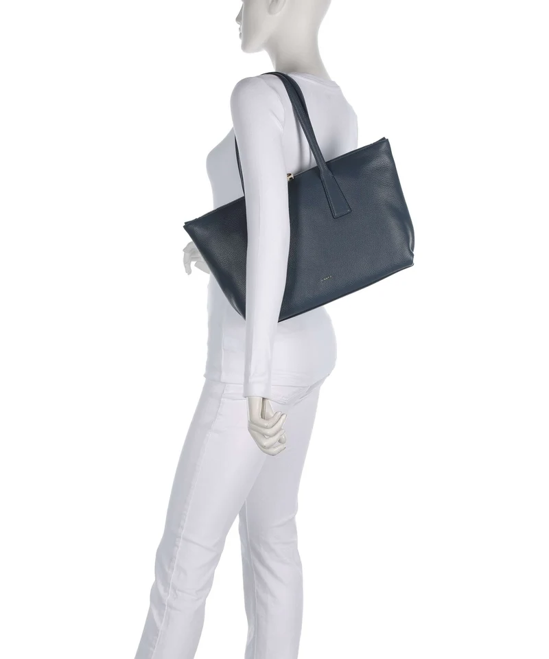 Furla Olivia M Cabas grigio blu