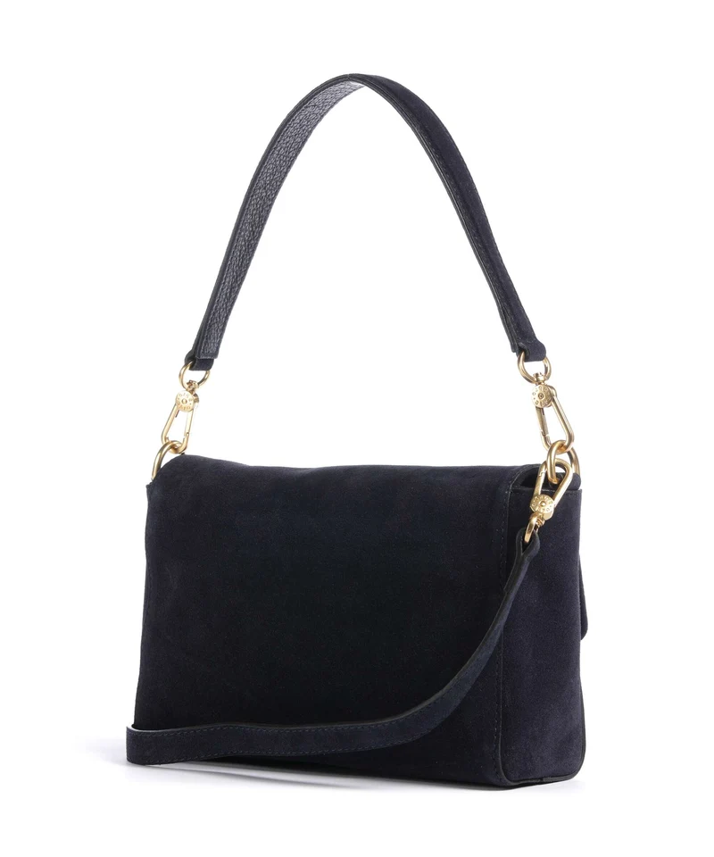 Abro Suede Temi Sac porté épaule navy