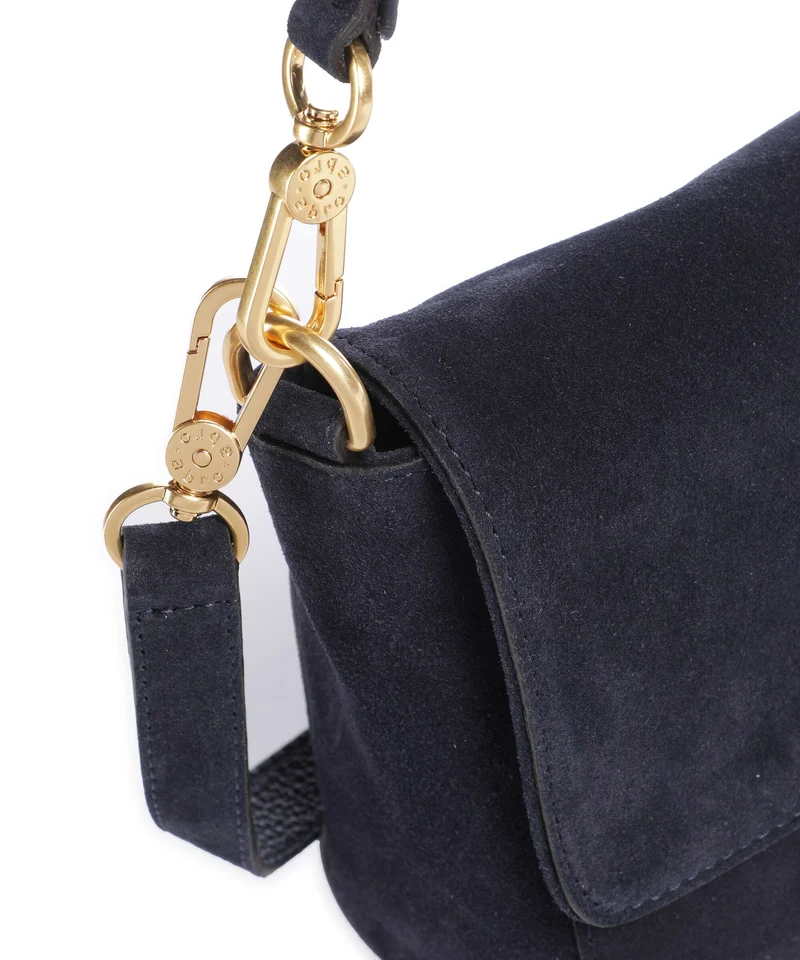 Abro Suede Temi Sac porté épaule navy