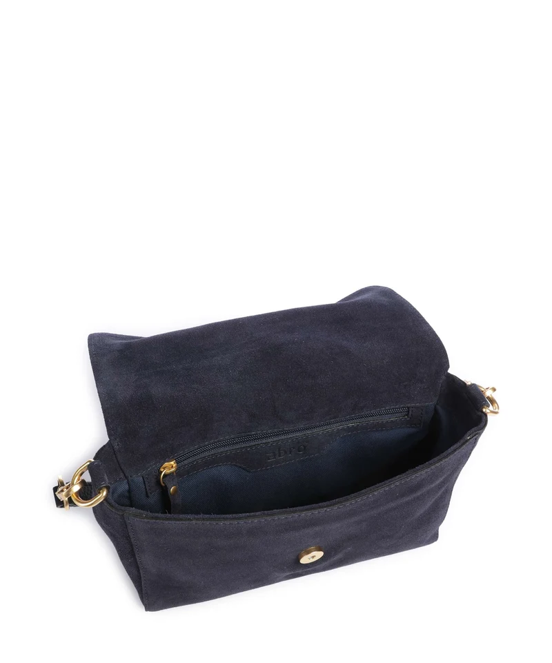 Abro Suede Temi Sac porté épaule navy