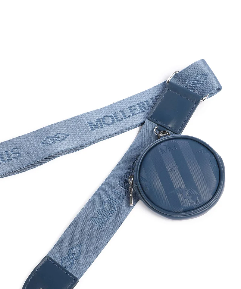 Maison Mollerus Vinerus Zell Sac porté épaule deep blau