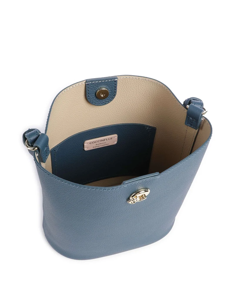 Coccinelle Nikla Sac seau deep blue/sandshell