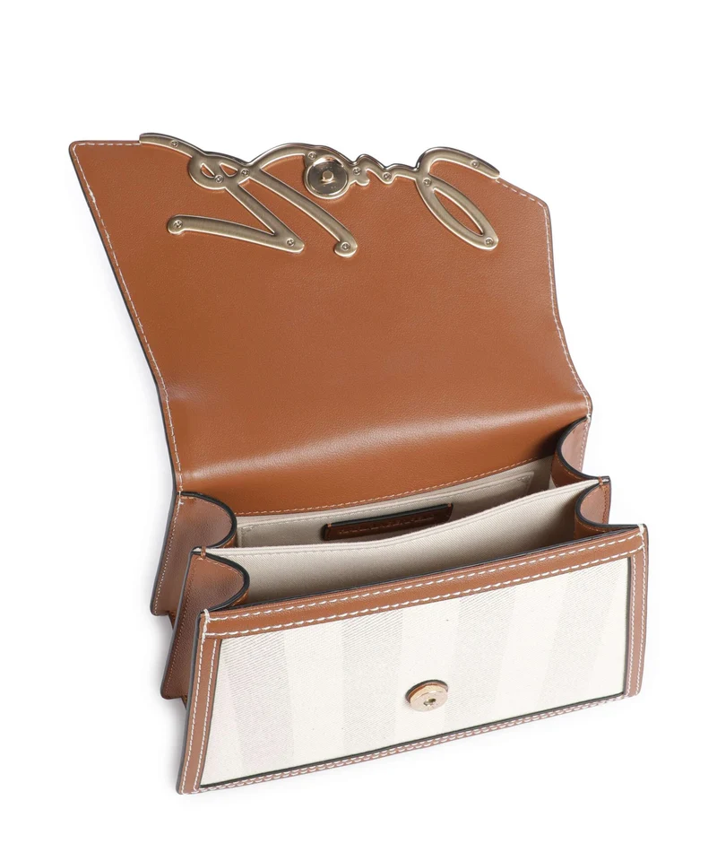 Karl Lagerfeld K/Signature 2.0 Medium Sac à main natural canvas/tan