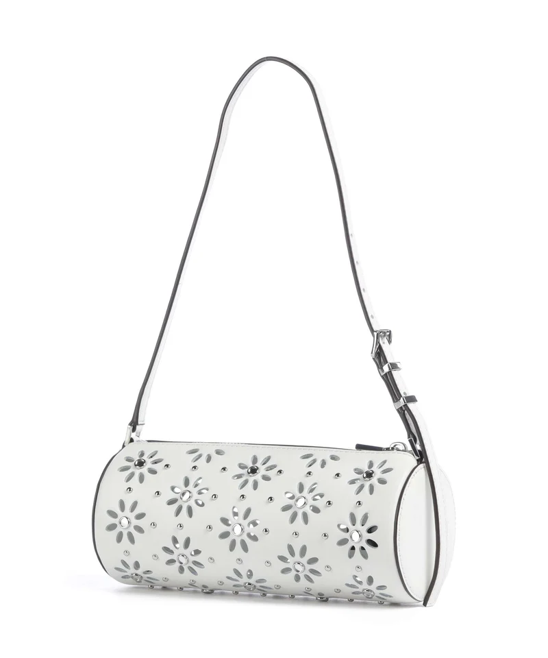 Michael Kors Izzy Small Sac porté épaule optic white