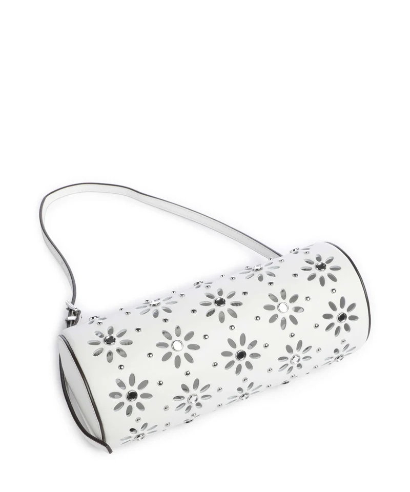 Michael Kors Izzy Small Sac porté épaule optic white