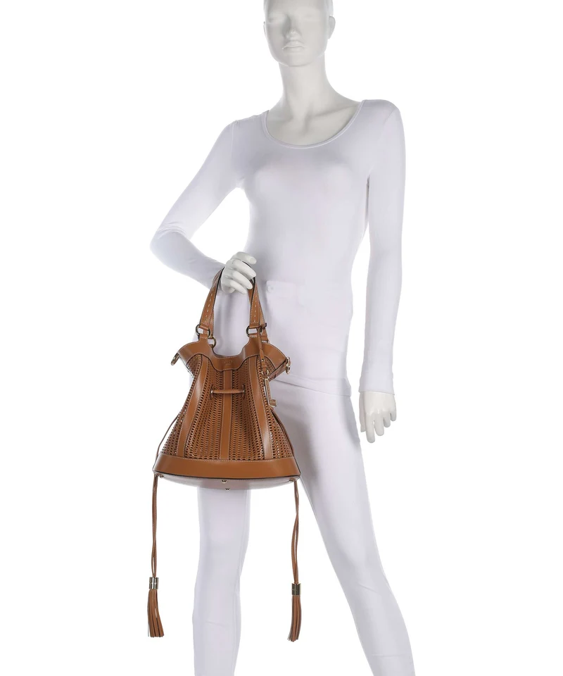 Lancel Premier Flirt M Sac seau camel