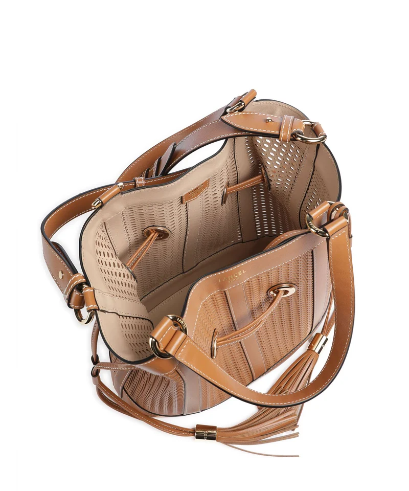 Lancel Premier Flirt M Sac seau camel