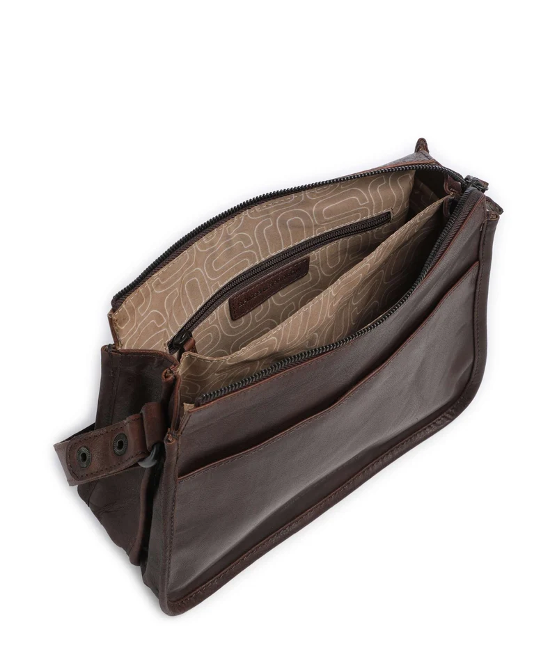 Spikes & Sparrow Bronco Chanice Sac porté épaule dark brown