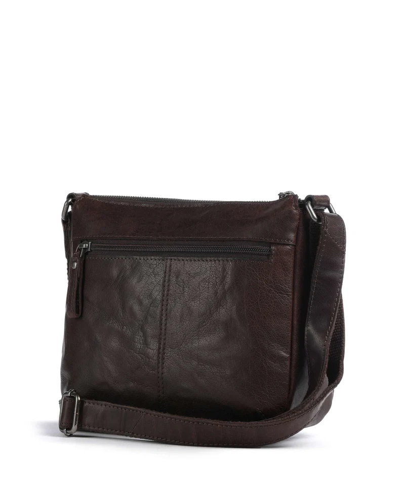 Spikes & Sparrow Bronco Jinthe Sac bandoulière dark brown