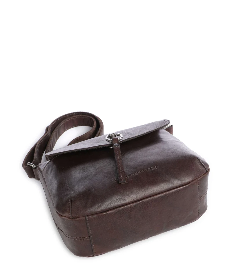 Spikes & Sparrow Bronco Jinthe Sac bandoulière dark brown