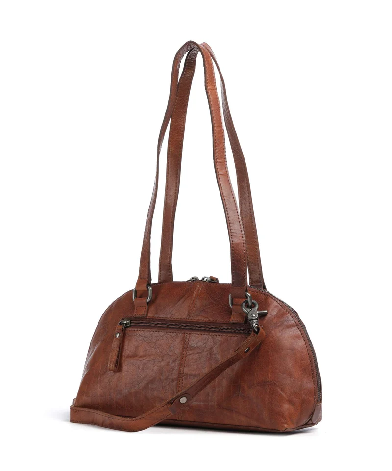 Spikes & Sparrow Bronco Thyrza Sac porté épaule brandy